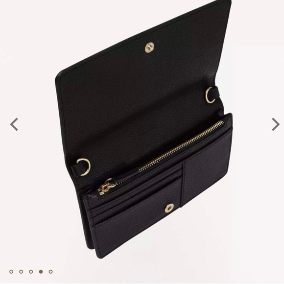 Furla Magnolia Chain Wallet M Nero - Picture 3 of 10